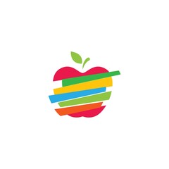 Apple illustration logo