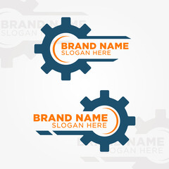 Simple and Modern Gear Logo Design for your business