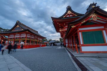 Fushimi Inari Shrine. Kyoto, Japan.