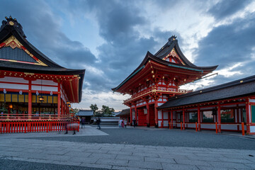 Fototapeta premium Fushimi Inari Shrine. Kyoto, Japan.