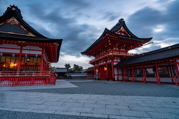 Fushimi Inari Shrine. Kyoto, Japan.