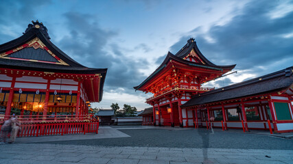 Fushimi Inari Shrine. Kyoto, Japan.