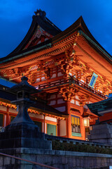 Fushimi Inari Shrine. Kyoto, Japan.