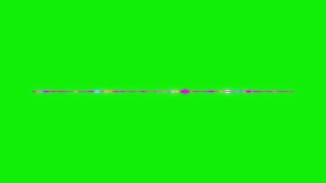 audio wave or frequency digital animation effect 4K movement on green screen background. Is a sound technology or audio recorders.