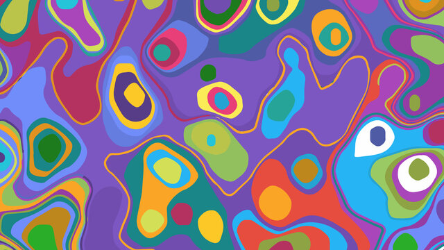 Abstract Walpaper Illustration