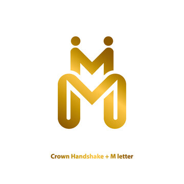double m  Logo design, Text logo, Milk brands