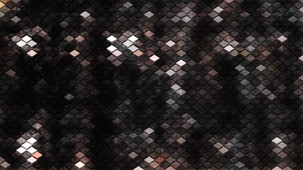 geometric pattern illustration in black grey tone color abstract background