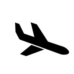 plane - transportation icon vector design template