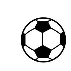 soccer ball - sport icon vector design template
