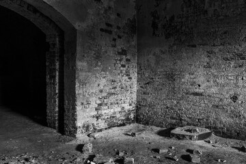 Fototapeta premium Basement of Daugavpils fortress
