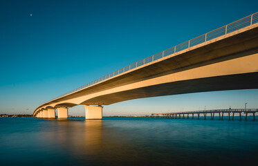 Bridge over Ocean long exposure