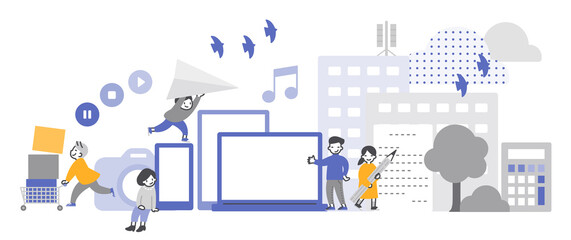 インターネットにまつわる街・人物