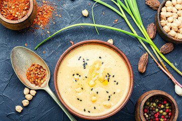 Bowl of hummus
