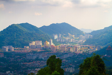 Georgetown viewpoint, Penang island, Malaysia