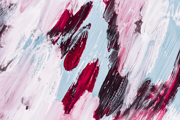 Art abstract brush strokes on a canvas background.