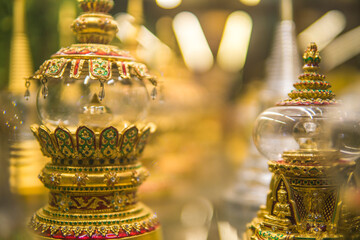 Dhatu or sarira are small that look like pearls or crystals formed after the body is cremated after the death of Buddhist monks.