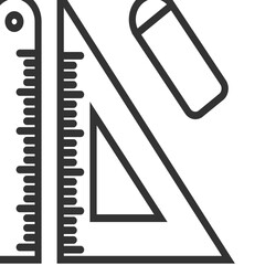 vector illustration of a paper clip