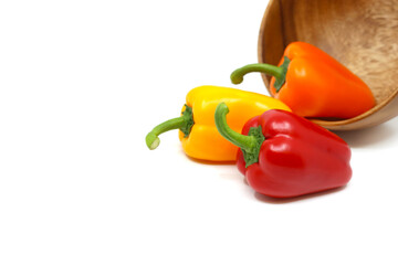 colorful mini paprika