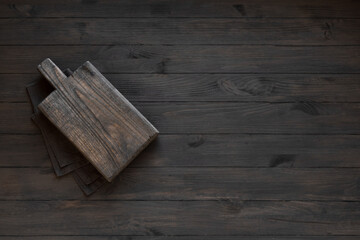 Empty wooden board