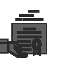 printer icon vector illustration