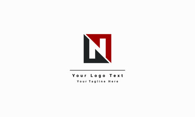Creative Letter N Logo design vector template. alphabet modern N logo concept for identity. Letter N logo icon design template elements