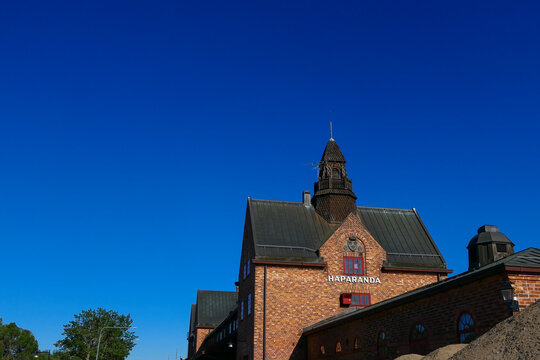 Haparanda, Sweden  The Haparanda train station.