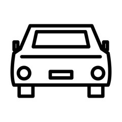 Classic car icon vector