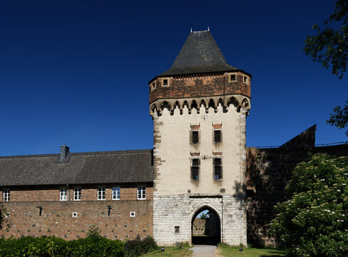 the medieval castle Friedestrom in the historical town of zons