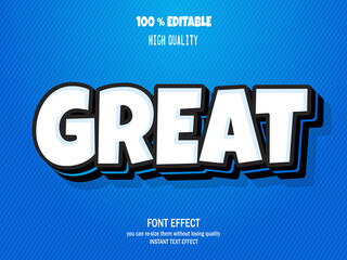 Obraz premium editable font effect
