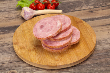 Natural ham made from pork