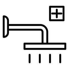 Shower unit icon