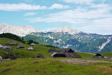 swiss alpine village
