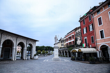 Fototapeta na wymiar Lockdown Desenzano del Garda, Italy