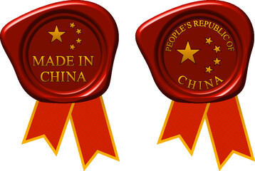 Wax stamps China