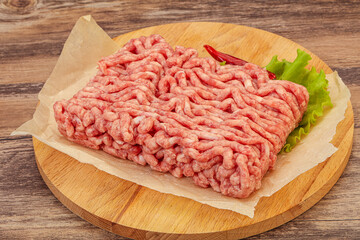 Minced meat - pork and beef