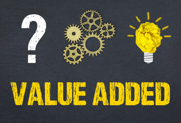 Obraz premium Value added