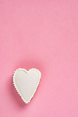 Naklejka na ściany i meble Heart shaped cookies made by hand