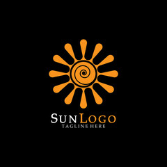 Sun Vector illustration Icon