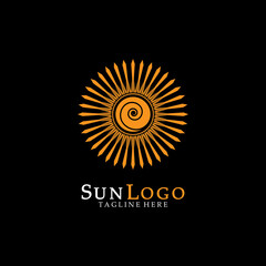 Sun Vector illustration Icon