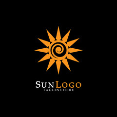 Sun Vector illustration Icon