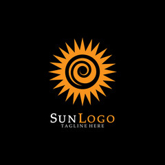 Sun Vector illustration Icon