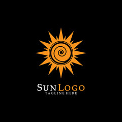 Sun Vector illustration Icon
