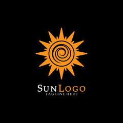 Sun Vector illustration Icon