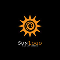 Fototapeta premium Sun Vector illustration Icon