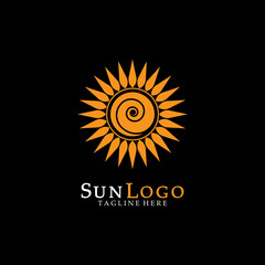 Sun Vector illustration Icon