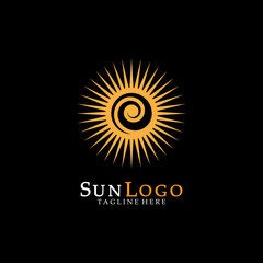 Sun Vector illustration Icon