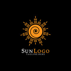 Sun Vector illustration Icon