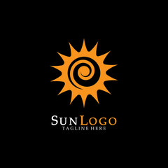 Sun Vector illustration Icon