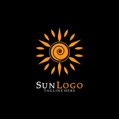 Sun Vector illustration Icon