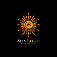 Sun Vector illustration Icon